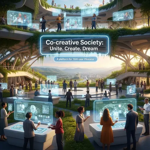 Co-Creative Society: A Platform to Create the World of Dreams