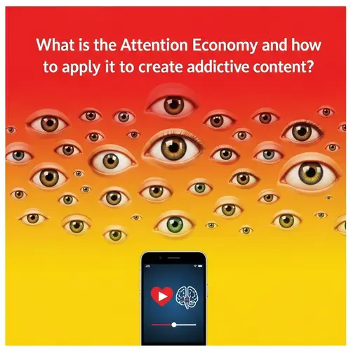 Attention Economy for Addictive Content: Smartphone Symbolism