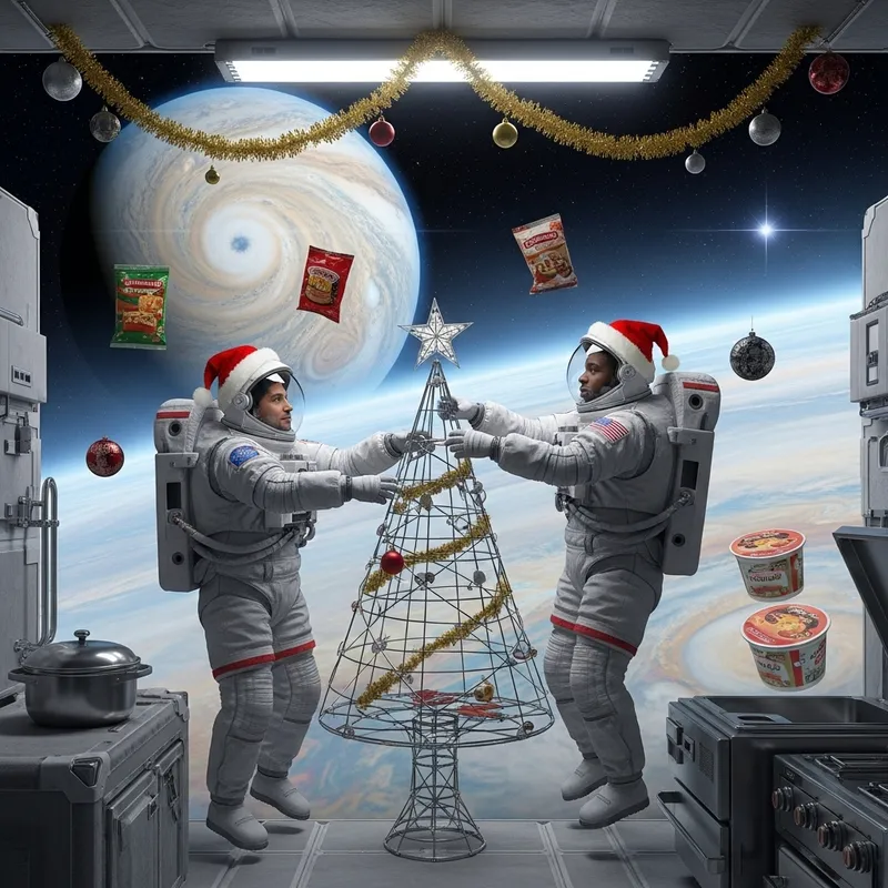 Christmas on Jupiter: Exploring the Festive Spirit