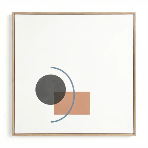 Minimalist Geometric Art - Elegant Simplicity