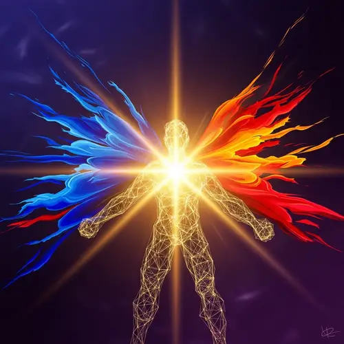 Strong Self-Confidence Visualization with Vibrant Colors