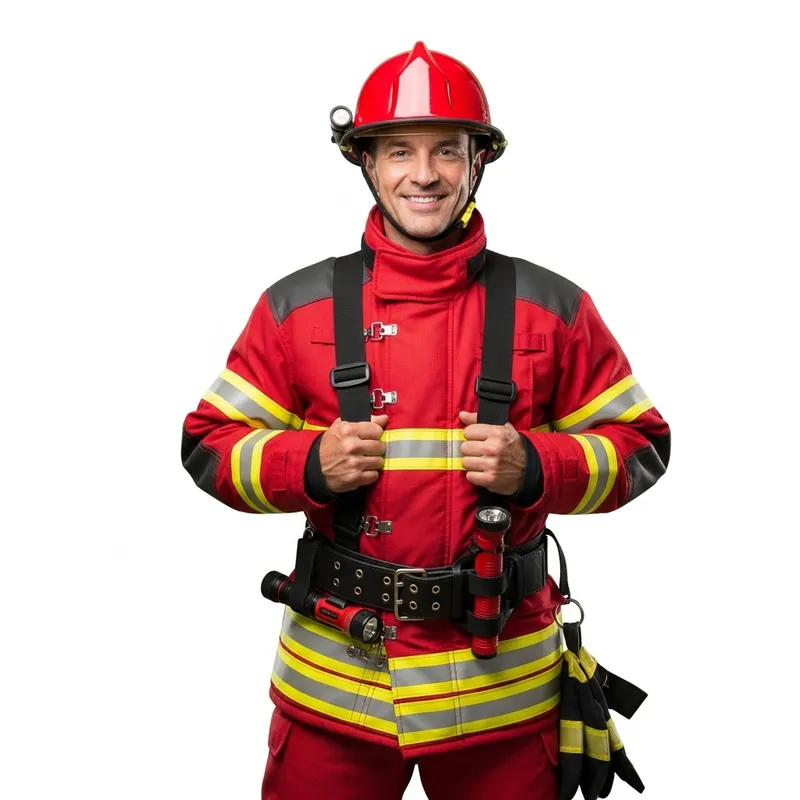Xavi Hernández Firefighter Costume - Ready for Action