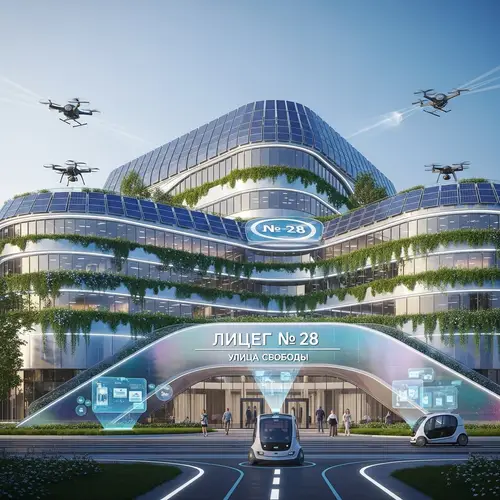 Taganrog Future: Lyceum 28, Freedom Street View