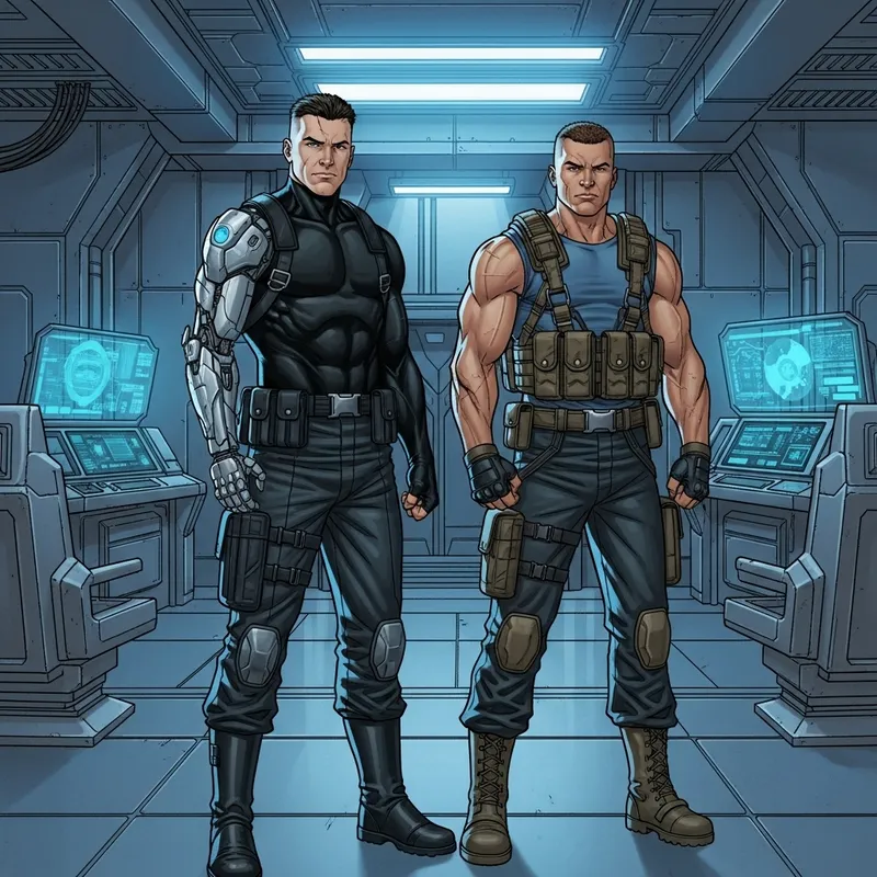 Bucky Barnes & Brock Rumlow in Hydra Base Encounter Bucky Barnes & Brock Rumlow in Hydra Base Encounter