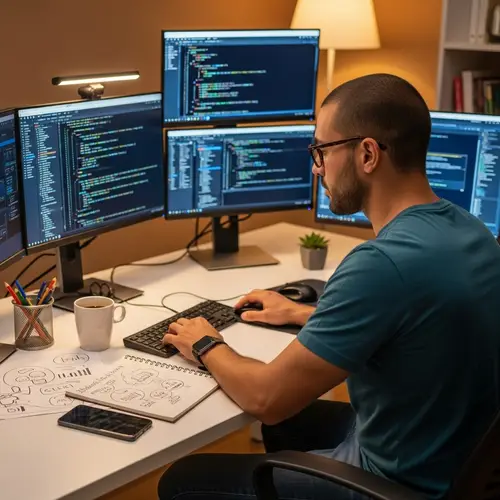 Charming IT Professional: Code & Creativity in Action