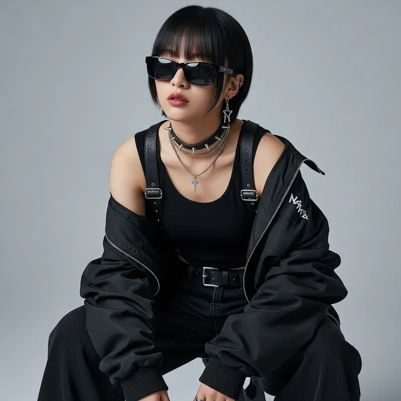 Asian Gangster Girl: Fierce and Enigmatic Style