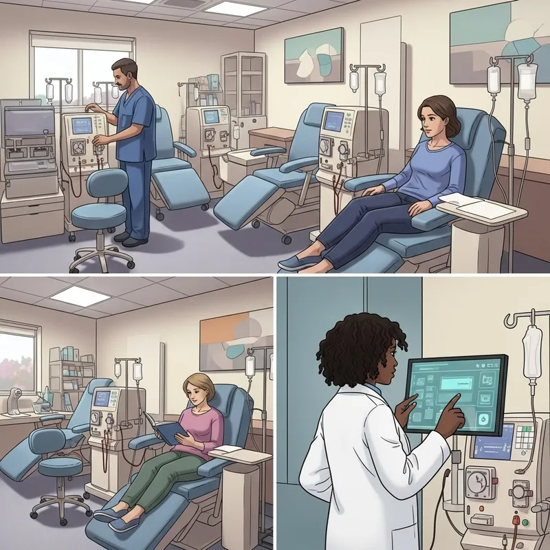 Modern Small Dialysis Clinic with Advanced Care