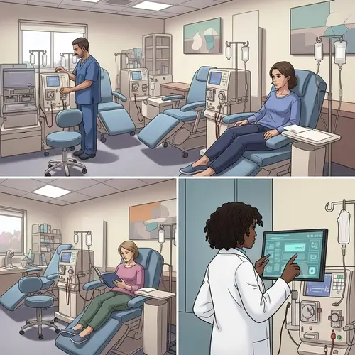 Modern Small Dialysis Clinic with Advanced Care