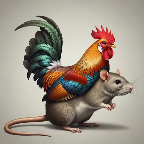Rooster Rat Chimera: Unique Hybrid Creature