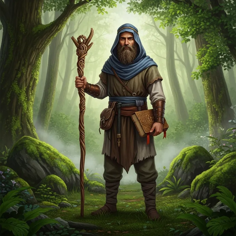 The Solitary Hermit: Wisdom in the Woods