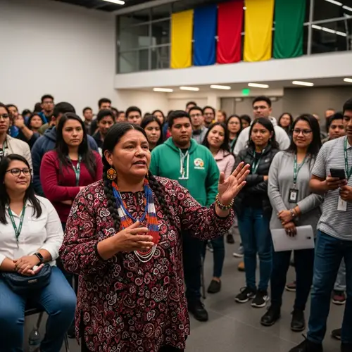 Indigenous Woman Leader Inspires Multicultural Audience