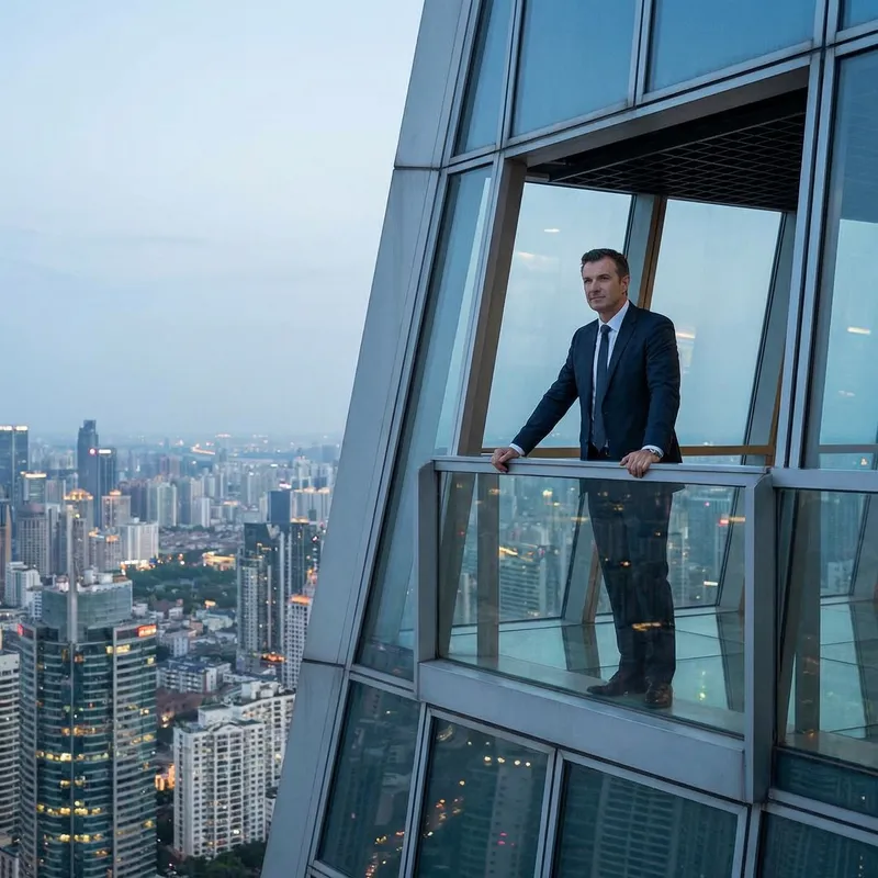 Dynamic Leadership in a Modern Skyscraper