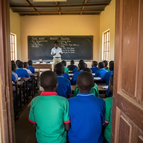 Engaging Black African School Children in Rural Classroom