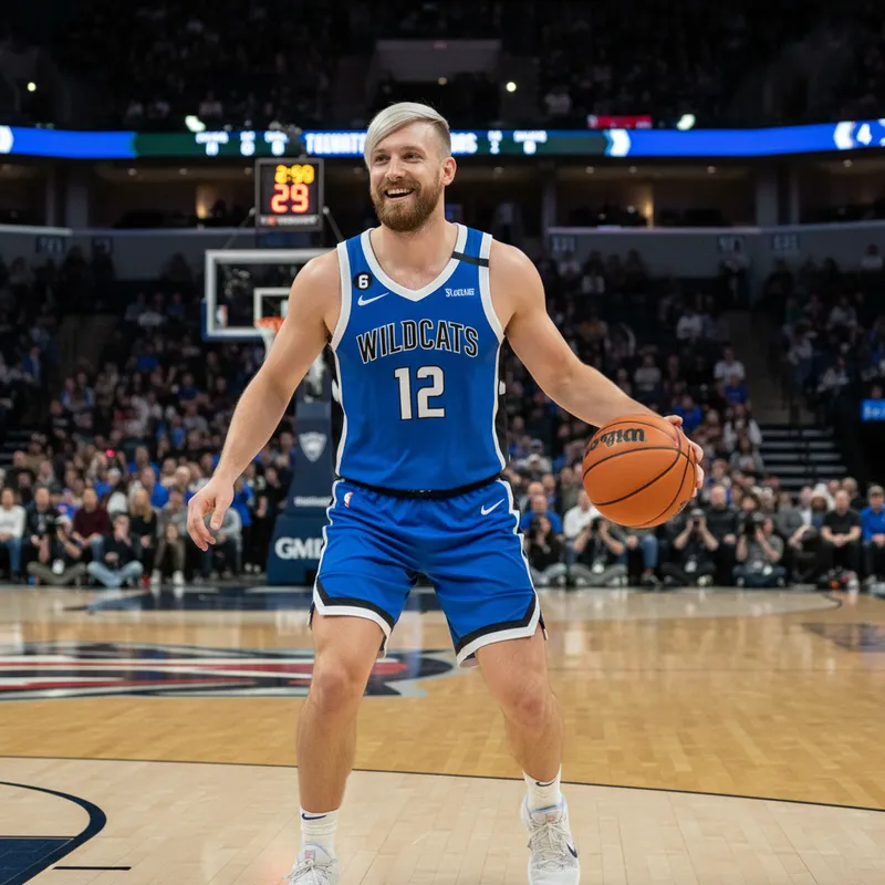 Professional Basketball Player Photo