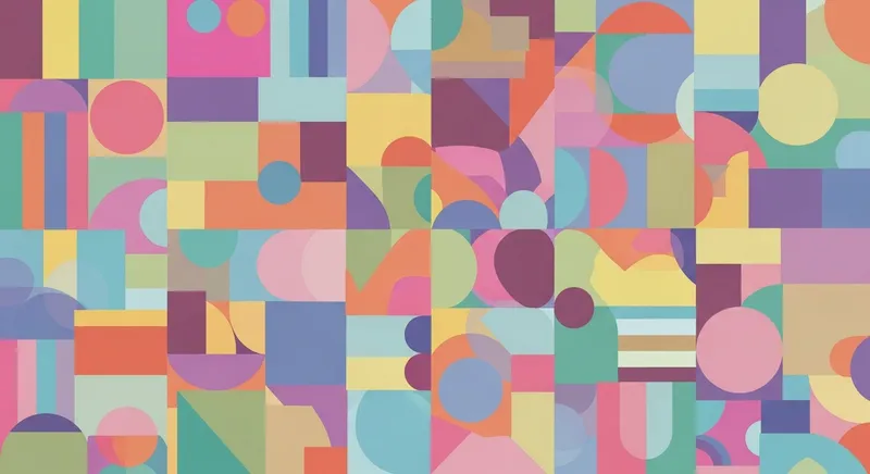 Colorful & Vivid Geometric Patterns | Abstract Shapes Design