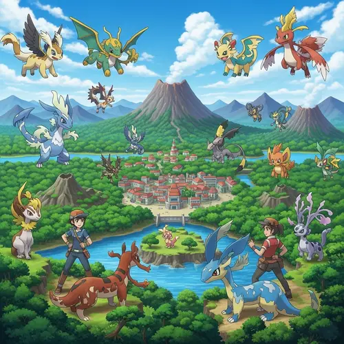 Pokémon Region Inspired by El Salvador's Culture & Geography
