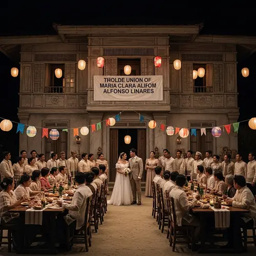 Feast at Capitan Tiyago's House: Maria Clara's Wedding Announcement