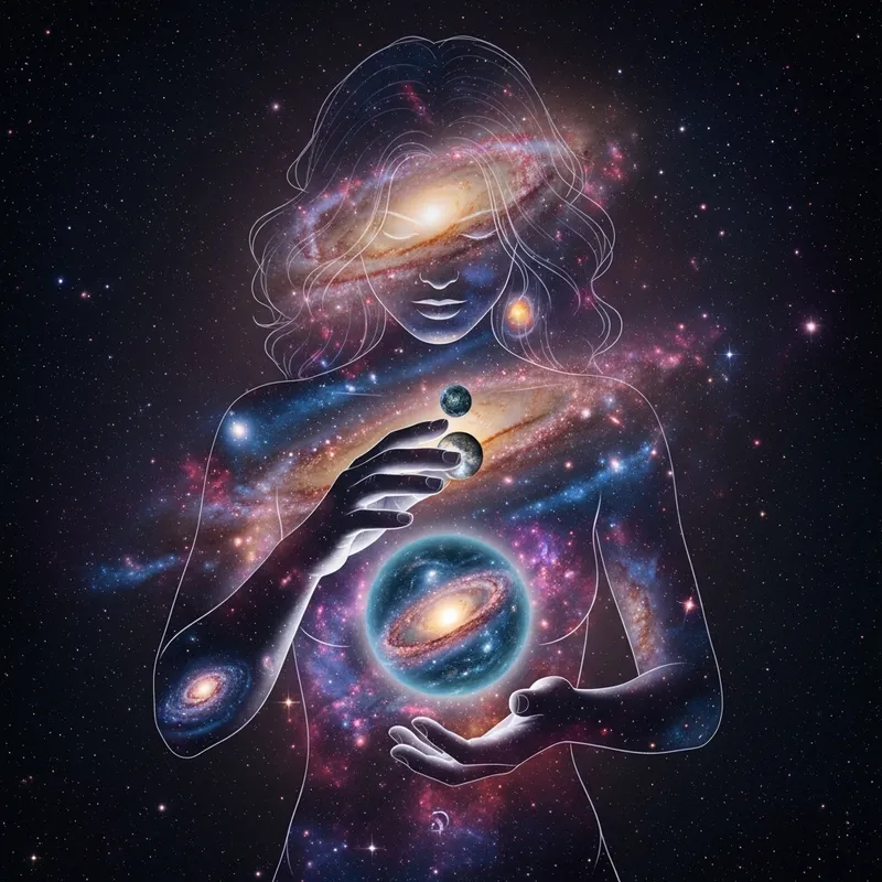 Cosmic Deity: Goddess of Creation and Universes