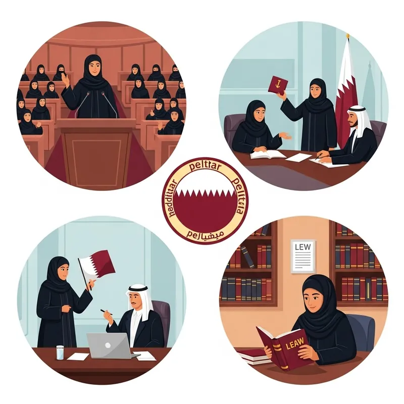 Qatari Women in Political Involvement: A Visual Representation