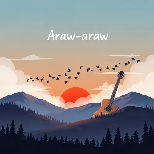 Araw-araw by Ben&Ben Illustration | Peaceful Landscape Art