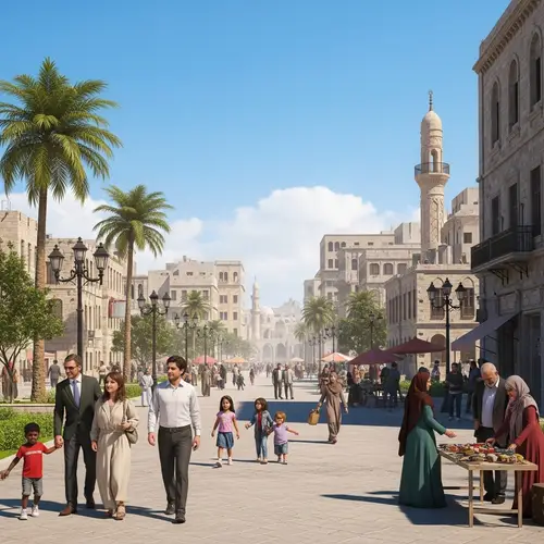Lively City of Gaza: Diverse Activities in Historic Surroundings