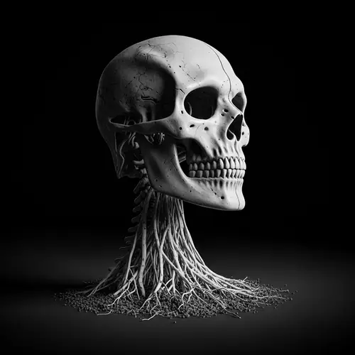 Ethereal Surrealism: Abstract Narrative of Life's Transience