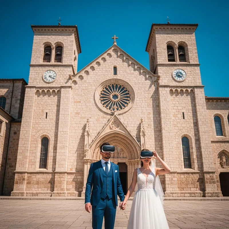 Virtual Fairytale Wedding - Enchanting European Church VR Experience