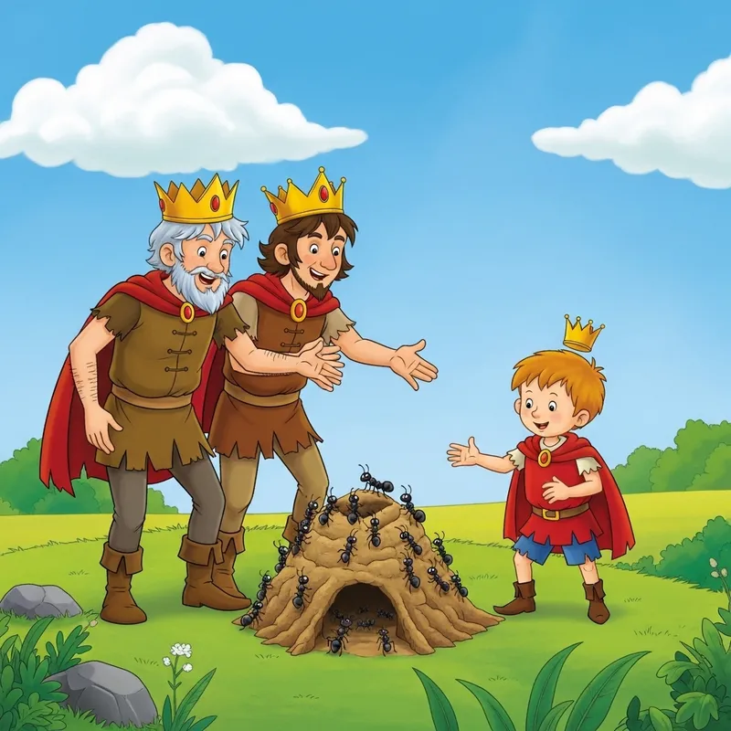 Fairy Tale: The Brothers and the Ant-Hill Retold