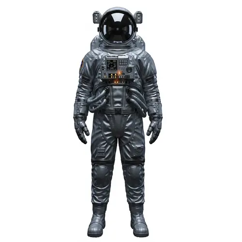 Advanced Astronaut Suit: Futuristic Space Technology