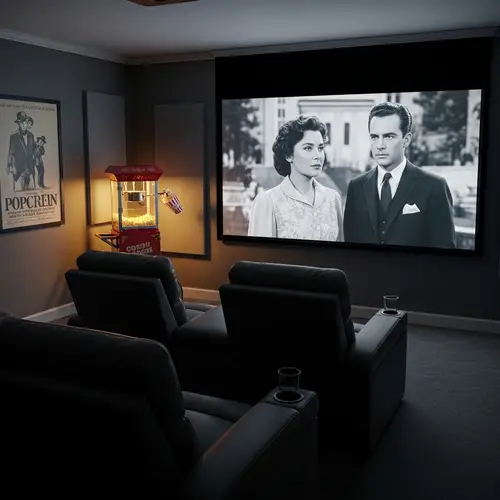 Home Cinema Experience | Classic Film Viewing Setup