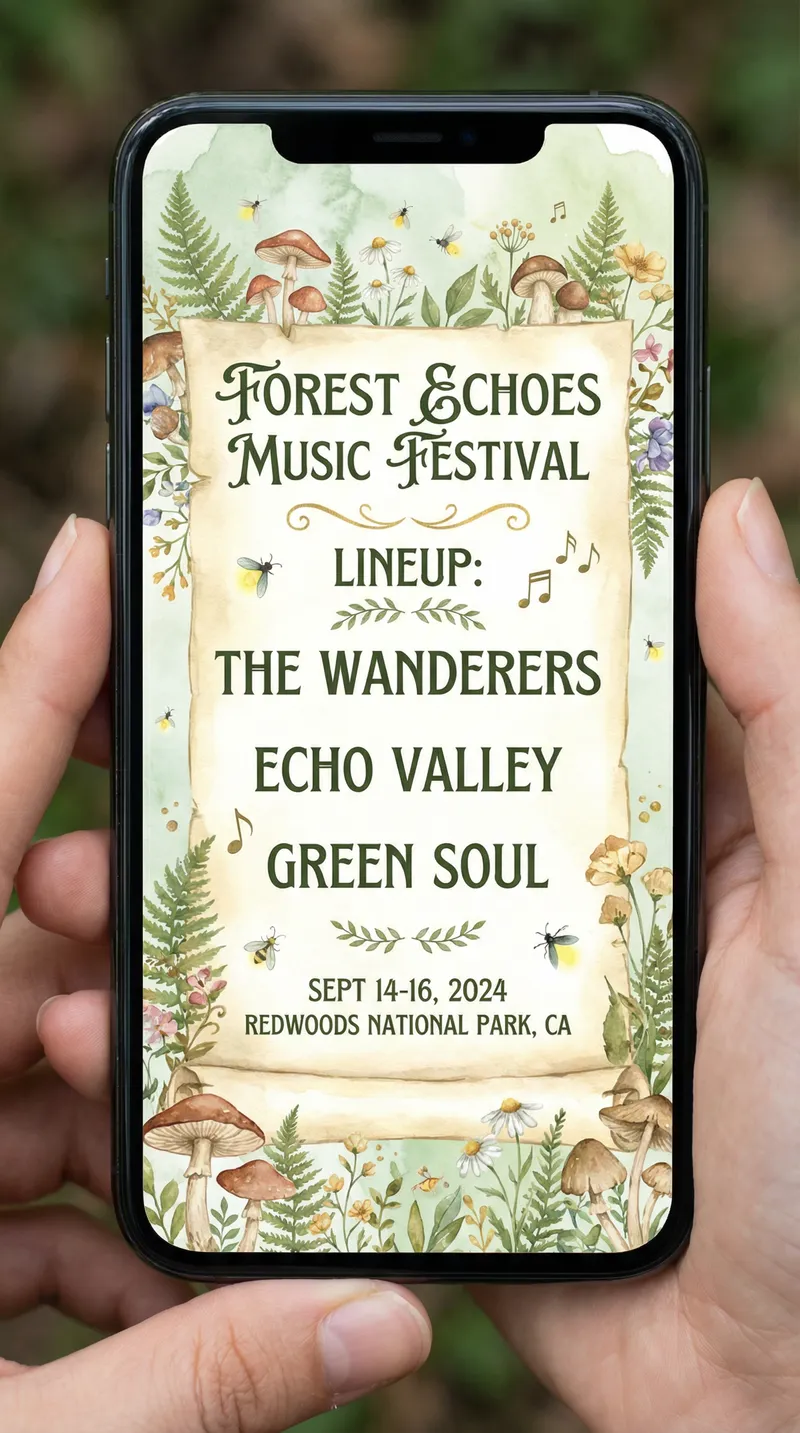Forest Echoes Music Festival 2023 Lineup