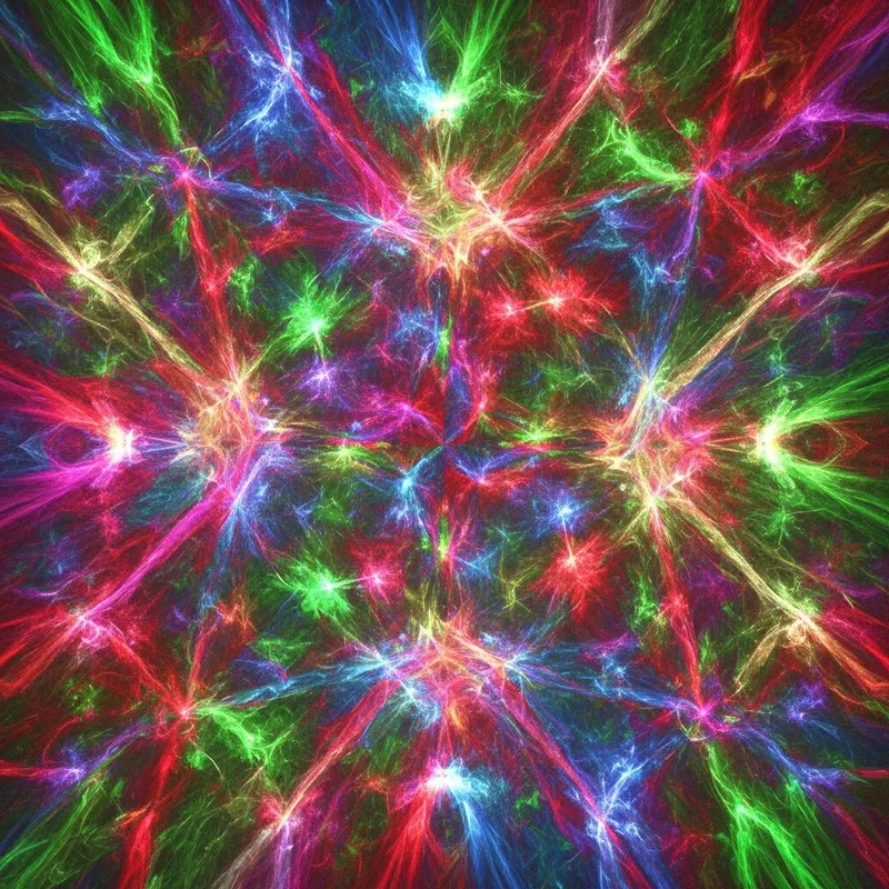 Vibrant Abstract Colors - Dynamic Visual Feast