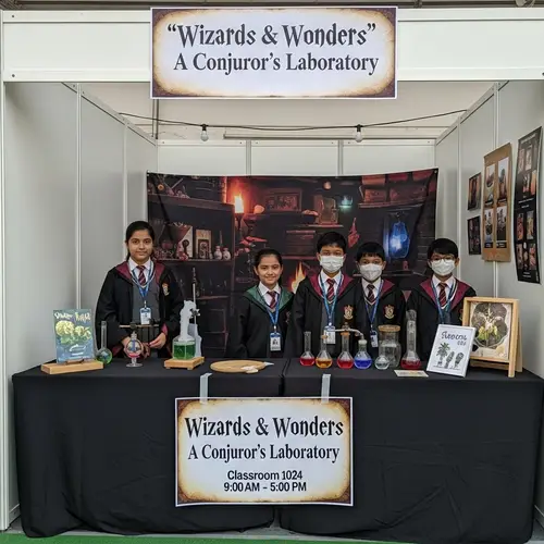 Wizards & Wonders: Science Fun Day Invitation