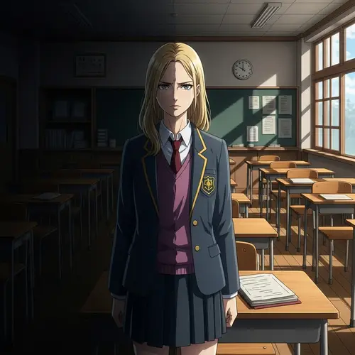 A Blonde Girl's Journey from Darkness to Hope