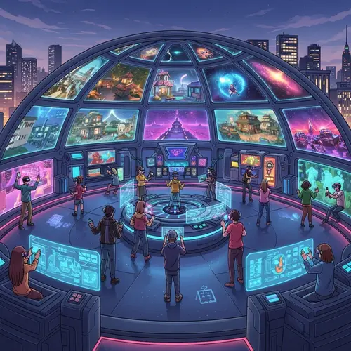 Experience Virtual Reality Gaming in Futuristic Dome