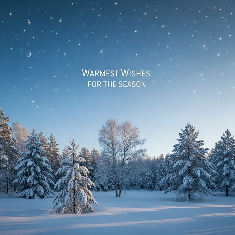 Secular Christmas Card for Atheists