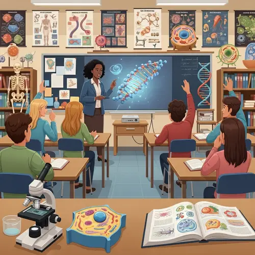 Interactive Biology Education | Classroom Illustration