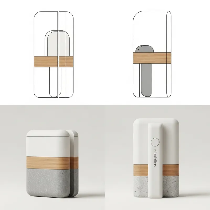 Minimalist New Product Design | Clean Lines & Neutrals