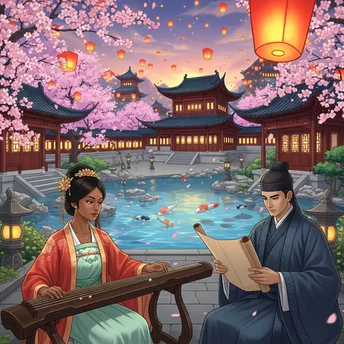 Ancient Chinese Style: Traditional Architecture, Gardens & Attire