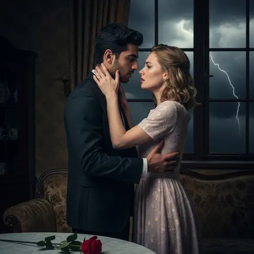 Tormented Love: Dramatic Scene of Love and Torment