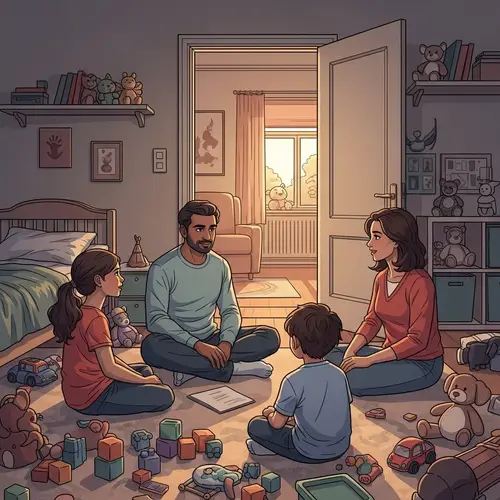 South Asian Parents Resolving Conflict with Mixed Race Children