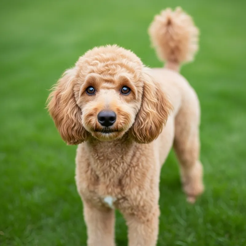 Groomed Poodle: The Perfect Playful Companion