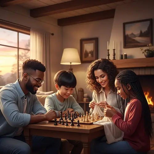 Multicultural Family Fun | Happy Family Scene