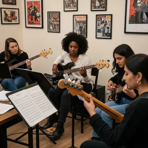 Empowering Women Bass Players: Music Session Diversity