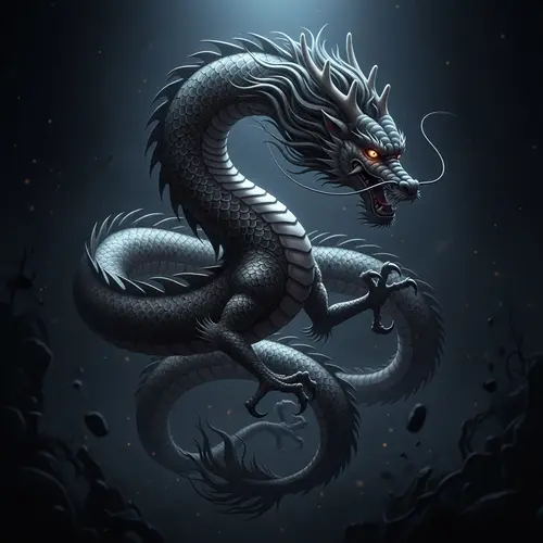 Mystical Chinese Dragon - Ancient Eastern Mythology