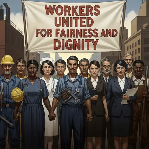 Labor Rights and Social Realism Image