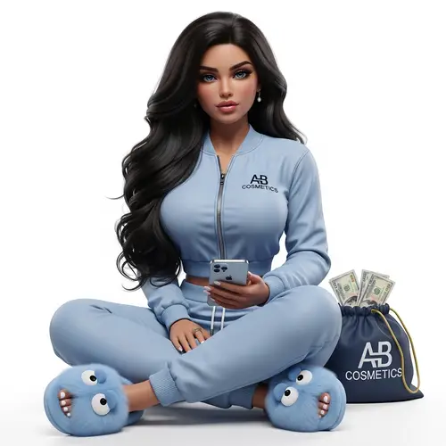 Latina Doll in 8K HD: Curvaceous Figure & Flawless Makeup