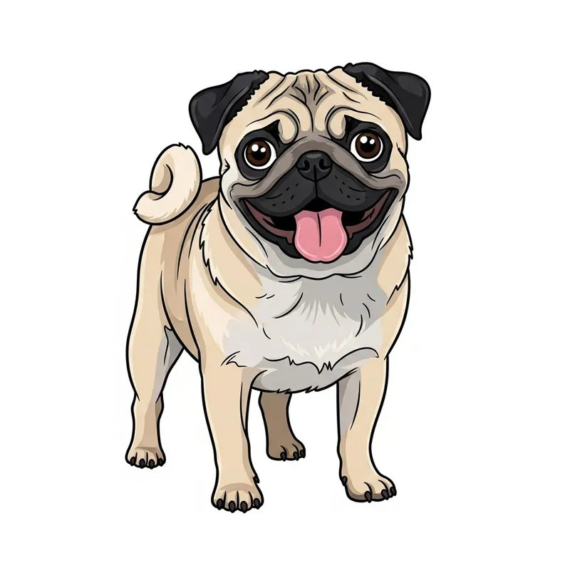 Happy Pug: The Joyful Companion Happy Pug: The Joyful Companion