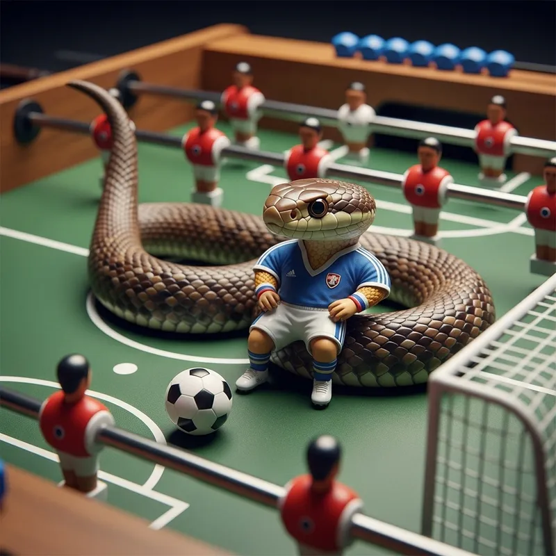 Foosball Player Snake: A Unique Game Concept