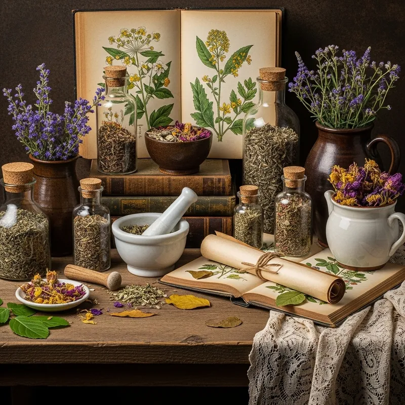 Vintage Natural Remedies for Holistic Healing
